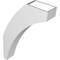 Ekena Millwork 5 1/2-in. W x 22-in. D x 34-in. H Thorton Architectural Grade PVC Knee Brace BRCP055X22X34THR - alternate 4
